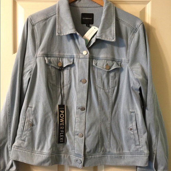 Liverpool Jeans Company Jackets & Blazers - NWT Stitch Fix Liverpool Kolten Denim Flex Jacket
